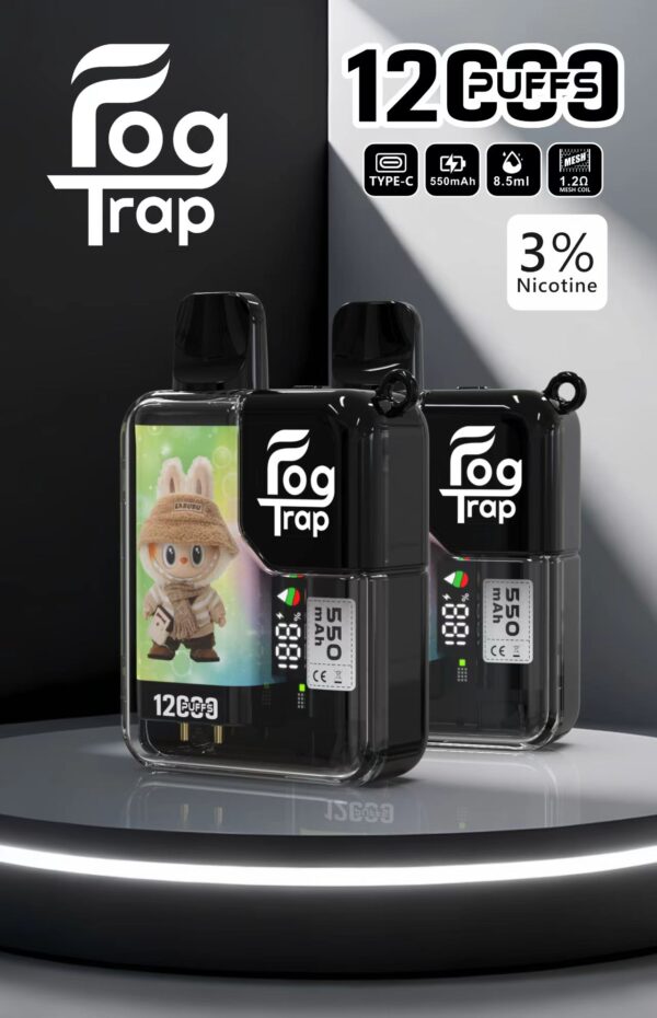 圖片_20251211181733_405_9 🔋Fog Trap 蠟筆小新x拉布布聯名款 拋棄式電子煙 12000口🔋